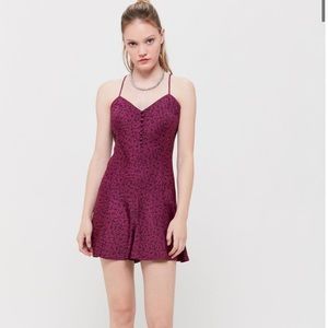 NWT UO Mila Button Romper🥀